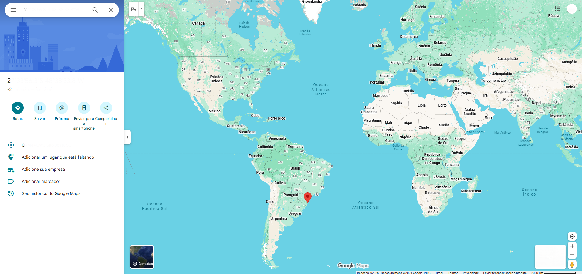:class=sombracaixa Detalhes do mapa e redirecionamento