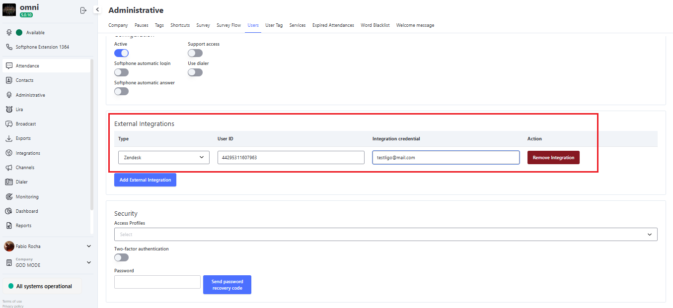 :class=sombracaixa Configurar integração 2