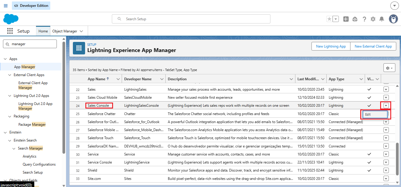 :class=sombracaixa Configurar Salesforce parte 9