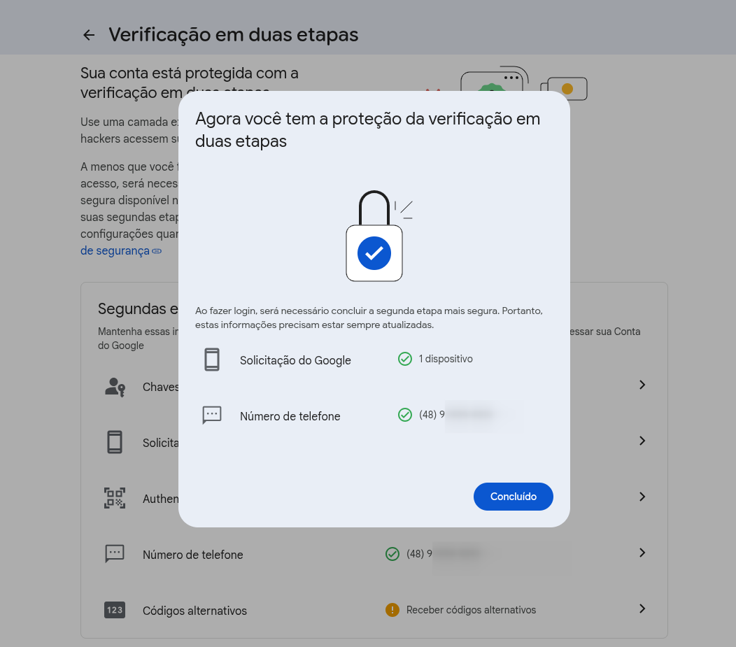 :class=sombracaixa Status da Verificação Ativa