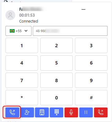 External Transfer Dialer